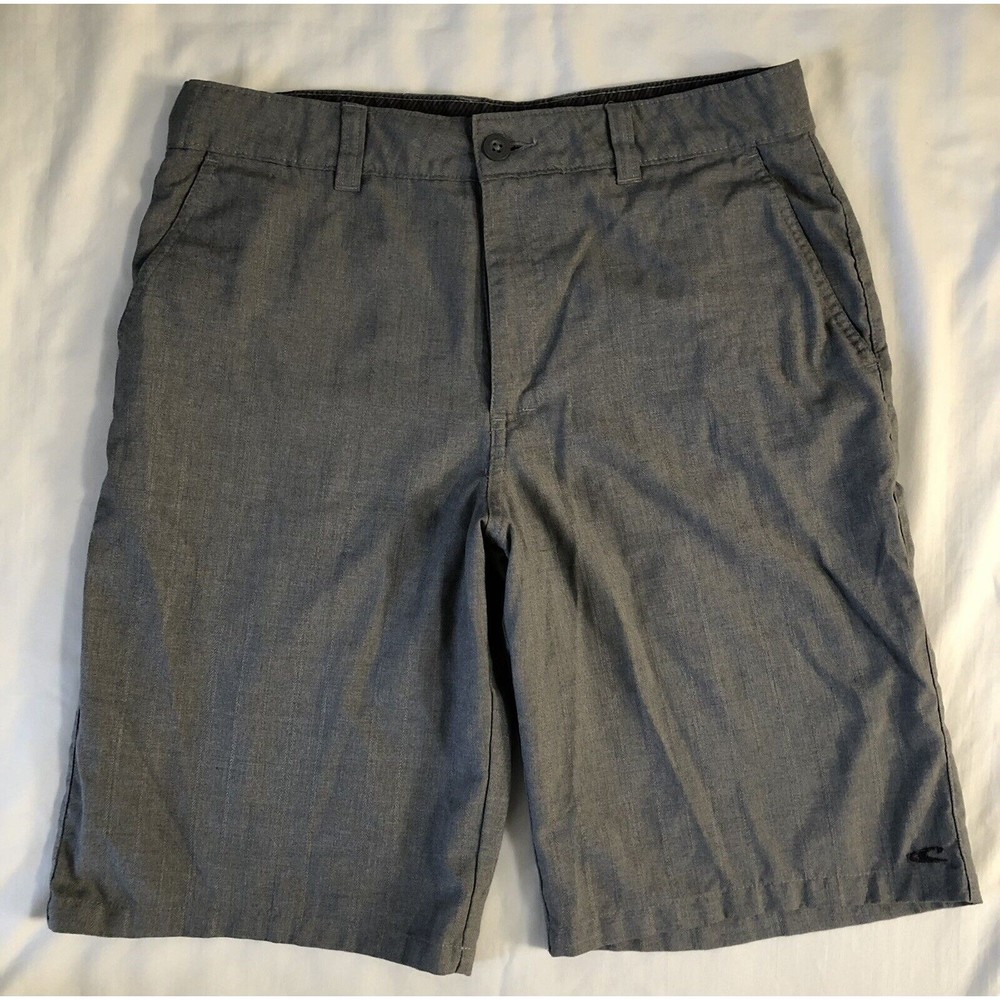 Mens Oneill First In Last Out Gray Shorts Size 32